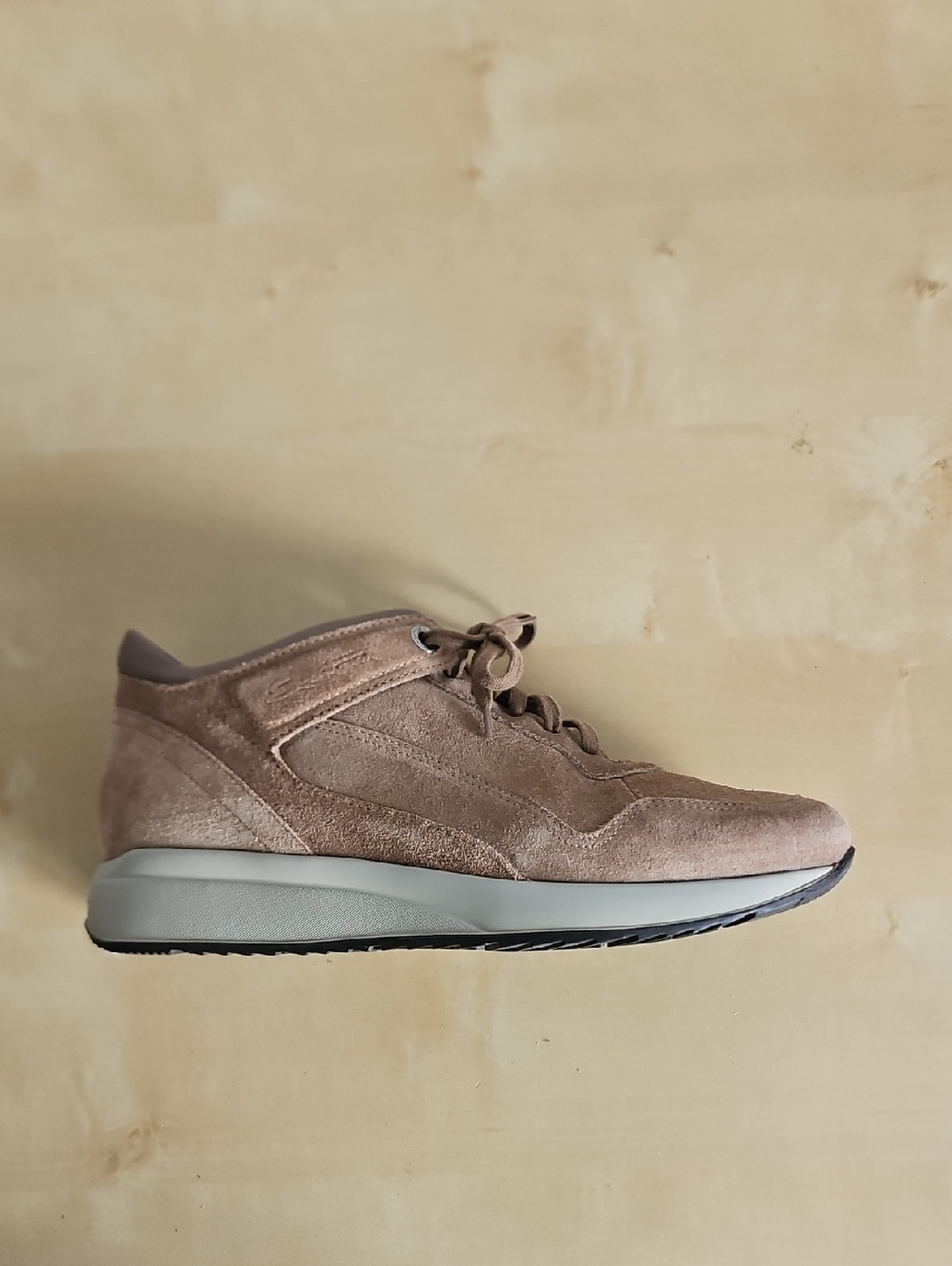Santoni Brown Suede Sneakers For Women